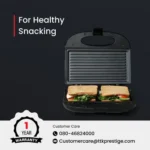 Prestige Sandwich Toasters With fixed Grill Plate, PGMFB - Image 6