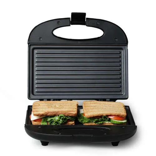 0674-41467-IMG1 Prestige Sandwich Toasters With fixed Grill Plate, PGMFB - Image 1