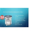 Prestige CleanHome Tattva 1.0 Stainless Steel Water Purifier, 16 L (Silver, Blue) - Image 5