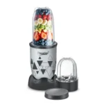 Prestige 350 Watts Iris Nutri-Mix Mixer Grinder with 2 Multipurpose Jars|Compact Design|Dual Safety Inter-Lock System|Extra Lids for Storage|Back & Grey
