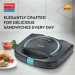 Prestige Sandwich Toaster PGMFB(D) Designer Series With Fixed Sandwich Grill Plates - Image 2