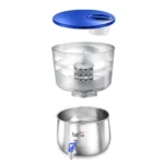 Prestige CleanHome Tattva 1.0 Stainless Steel Water Purifier, 16 L (Silver, Blue) - Image 2