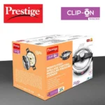 Prestige Clip-on Svachh Hard Anodised Spillage Control Pressure Cooker (Black) - Image 6