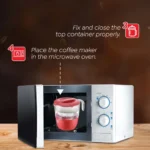 Prestige Microwave Coffee Maker PMCM 1.0 (400 ml) - Image 6