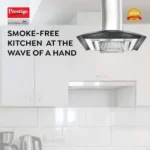 Prestige Oscar 900 KitchenHood - Baffle Filter - Powerful Suction - 1000m3/hr - Image 2