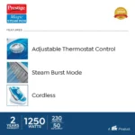 Prestige Cordless Magic Steam Iron- PSI 11 - Image 5