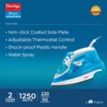 Prestige Magic Steam Iron - PSI 12 - Image 3