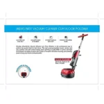 Prestige CleanHome Typhoon 02 Polisher Cum Vacuum Cleaner 230 V (Red) - Image 6
