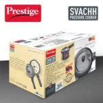 Prestige Svachh Hard Anodised Spillage Control Senior Pressure Cooker, (Black) - Image 5