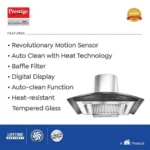 Prestige Oscar 900 KitchenHood - Baffle Filter - Powerful Suction - 1000m3/hr - Image 3