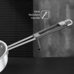 Prestige Tri Ply Splendor Tadka Pan 13 Cm 550Ml Stainless Steel Cookware - Image 6