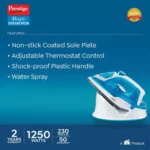 Prestige Cordless Magic Steam Iron- PSI 11 - Image 3
