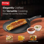 Omega Die-Cast Plus Aluminium Non-Stick Tawa - Image 2