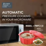 Prestige Microchef Microwave Pressure Cooker PMPC 4.0, 4 Litres - Image 2