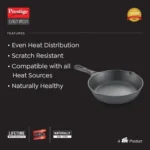 Prestige Cast Iron Scratch Resistant Round Base Fry Pan - Image 4