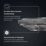 Prestige Slimline Kitchen Hood - Image 3