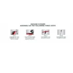 Prestige CleanHome Typhoon 02 Polisher Cum Vacuum Cleaner 230 V (Red) - Image 3