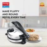 Prestige PRM 3.0 900-Watt Plain Plate Roti Maker (Silver) | Non-Stick Coating - Image 2