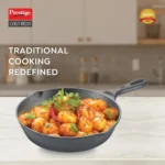 Prestige Cast Iron Scratch Resistant Round Base Fry Pan - Image 3
