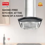 Prestige Oscar 600 KitchenHood - Baffle Filter - Powerful Suction - 1000m3/hr - Image 2