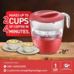 Prestige Microwave Coffee Maker PMCM 1.0 (400 ml) - Image 7