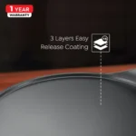 Omega Die-Cast Plus Aluminium Non-Stick Tawa - Image 6